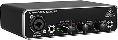Behringer UMC22 USB Audio Interface